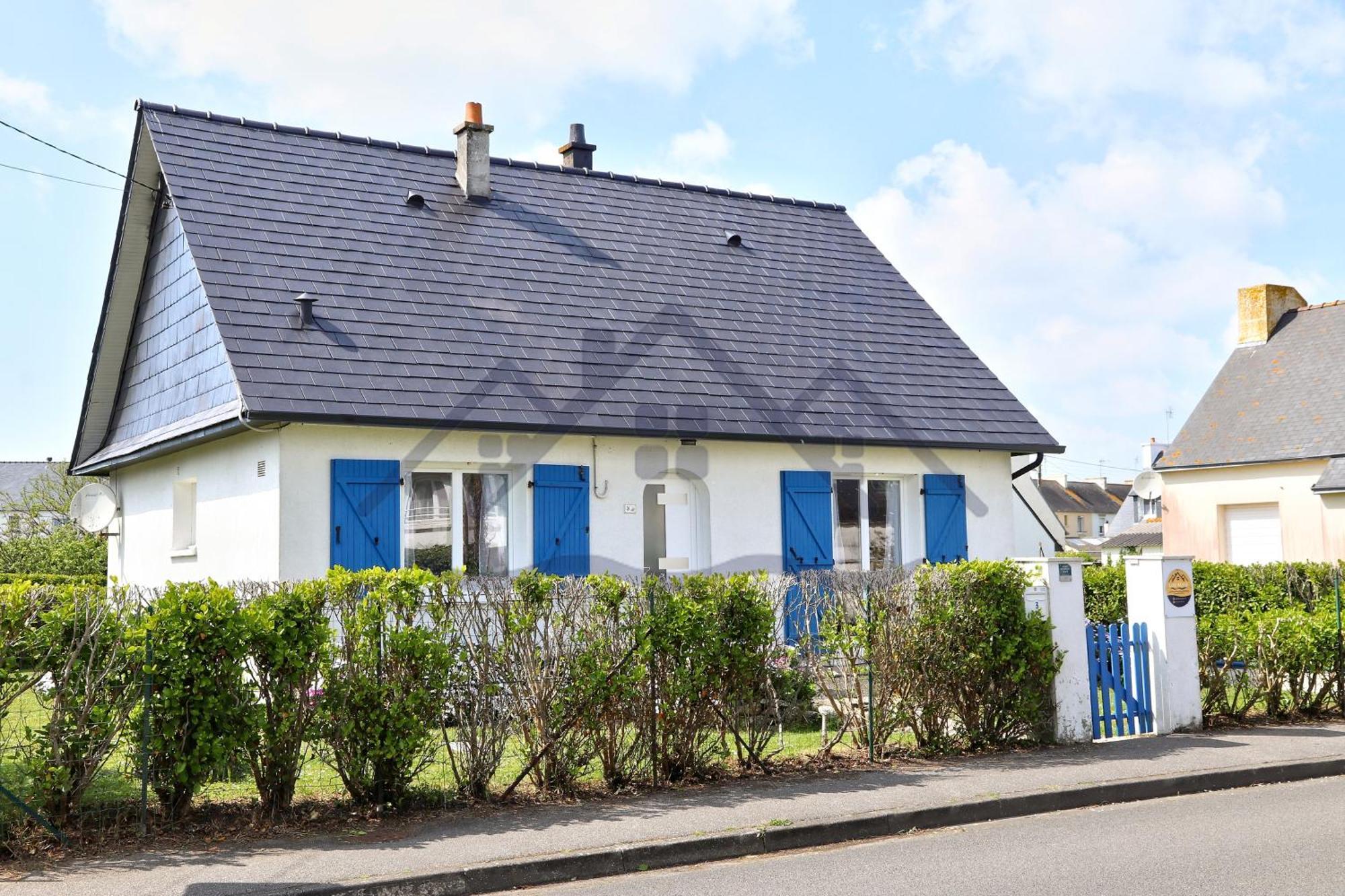 LocaLise - Souvenir du Guil est une maison de plain-pied avec jardin clos au Guilvinec - Tout à pied, plages, port, centre, commerces, marché - Wif inclus - Linge de lit inclus - Animaux bienvenus Exterior foto